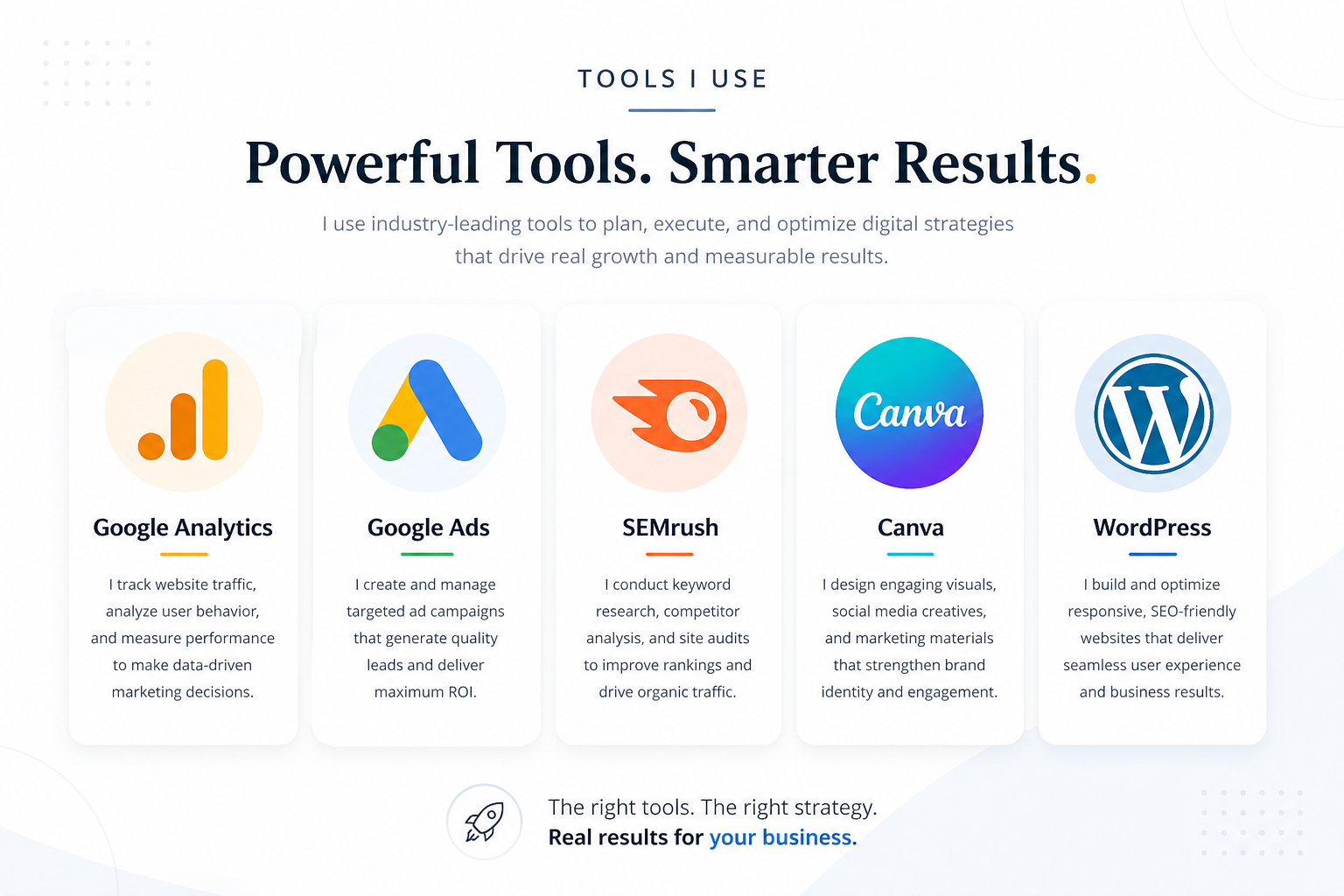 tools i use page for the freelance digital marketer in calicut